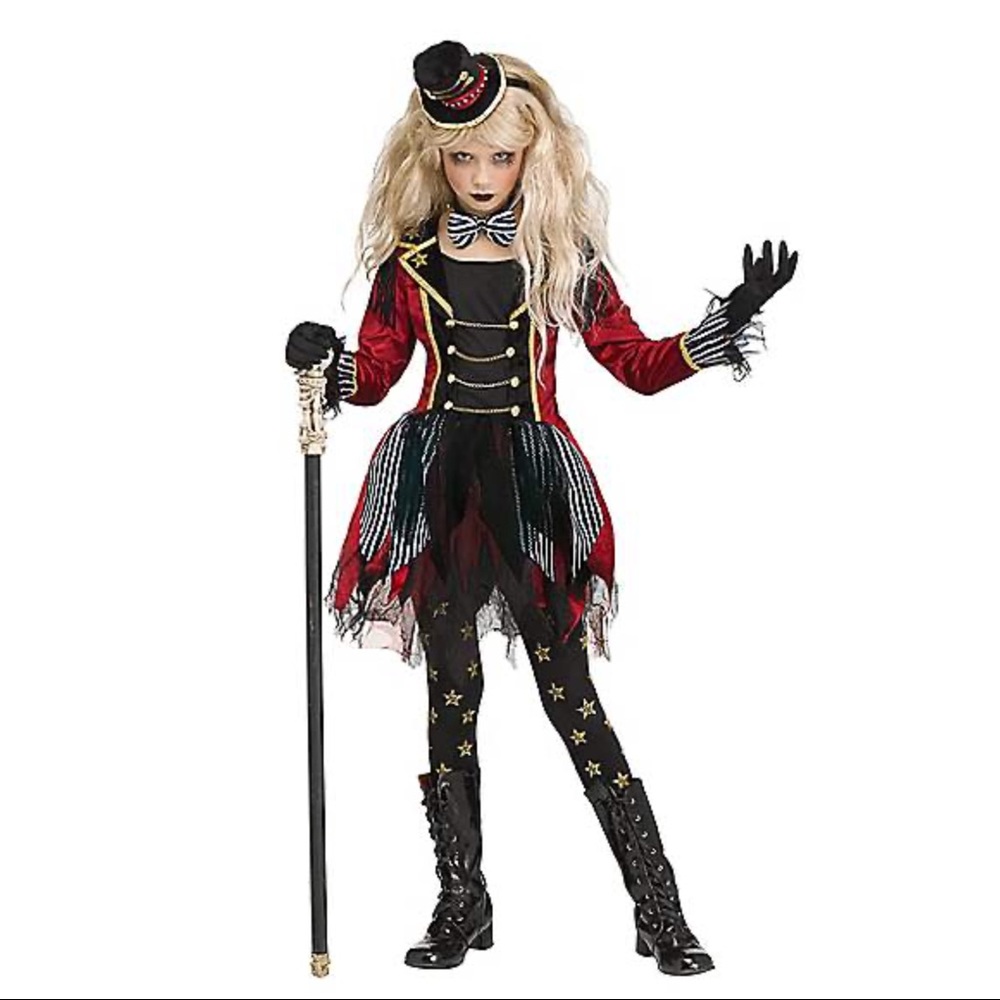 Dark Ringmaster Costume M 8-10
